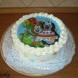 korpus pi�kot,kr�m ovocn�-mandarinka  jedl� foto v�ha 2,-kg